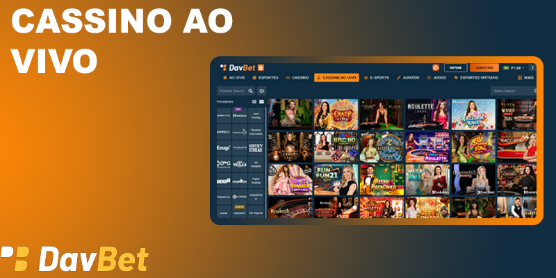 Cassino ao Vivo DavBet
